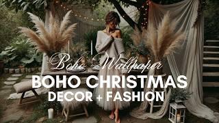 CHRISTMAS Decorations Like You've NEVER Seen Before | Boho Christmas