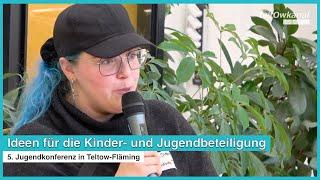 Ideen für die Kinder- und Jugendbeteiligung | 5. Jugendkonferenz in Teltow-Fläming