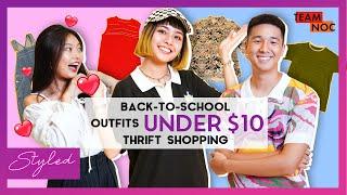 Back-To-School Outfits UNDER $10! Thrift Shopping