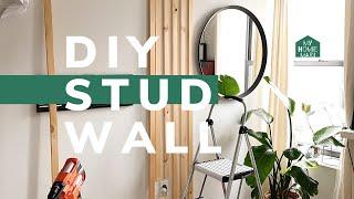 EASY DIY Stud Wall | My Homie Mari