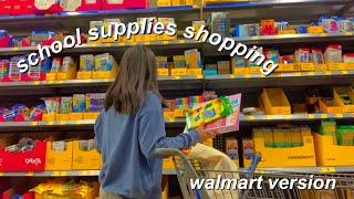 school supplies shopping vlog | walmart 2021 