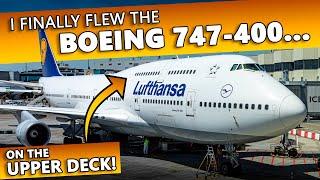 So I Flew on Lufthansa's Boeing 747-400...