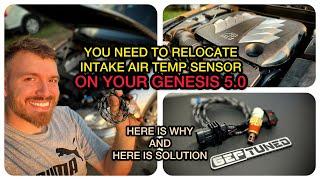 GEPTuned Genesis 5.0 Intake Air Temp Sensor Relocation Kit