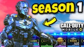 SEASON 1 BATTLE PASS MAXED OUT (COD MOBILE)