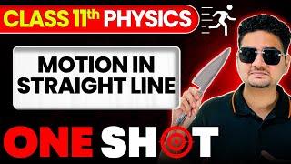 Motion in Straight Line ONE SHOT | Class 11 Physics | JEE 2026 | JEE 2027 | Abdul Sir