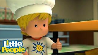 Fisher Price Little People| What Can Eddie Cook For You Today? | Super Compilation | Kids Movie