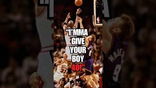 NBA legends tell a funny Michael Jordan TRASH TALK story!  #shorts #michaeljordan