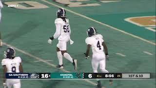 Georgia Southern vs. Coastal Carolina Highlights (11/23/24)