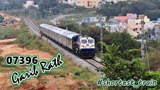 07396 Kochuveli Yesvantpur Garib Rath Special | The shortest regular train to cross Hosur