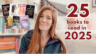 25 books I have to read in 2025...OR ELSE! | BOOKMAS DAY 5