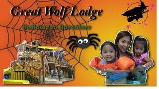 Great Wolf Lodge Indoor Water Park Howl-O-Ween Fun Adventure wid Andy and Lexa