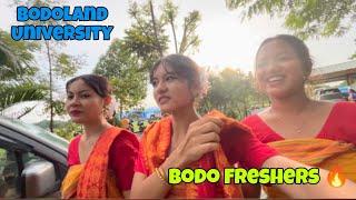 My first vlog!!Bodoland university Bodo freshers 