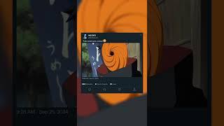 Tobi looks like a child  #anime #animeedit #naruto #tobi #obito #funnymoments #shorts