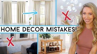 10 THINGS THAT CAN MAKE YOUR HOME LOOK CHEAP AND HOW TO FIX THEM!