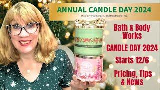 Bath & Body Works CANDLE DAY 2024 Starts December 6th - Pricing, Tips & News