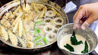 Travelers from all over Japan make a beeline for the old soba restaurant! Tempura and katsudon!