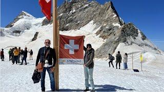 সত্যি পৃথিবীর বেহেস্ত সুইজারল্যান্ড? Jungfraujoch, Top of Europe, Switzerland. Europe Tour Vlog #9