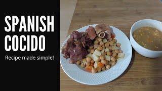 Cocido made easy. Simple and delicious Spanish Cocido recipe!