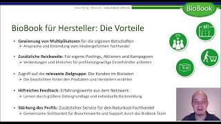 BioBook - Herstellerpräsentation