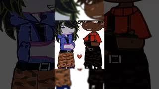 {Whitty & Alastor} #like #whitty #shortclips #edit #subscribe #alastor  #gachaclub #flip #sad