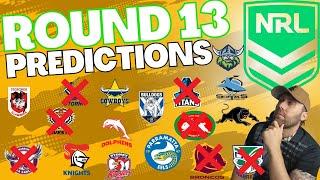 NRL Round 13 Predictions 2024  NRL Round 13 Tips