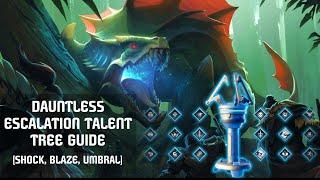 Escalation Talent Tree Guide for Experienced and Inexperienced Players - Dauntless