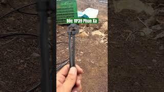 Béc tưới VP39 rotor phun xa chuyên cho vườn chuối, chuối cây mô #béc_tưới
