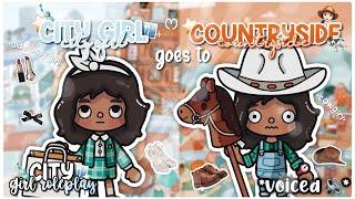 *CITY GIRL* goes to *COUNTRYSIDE* ˚ ༘ ⋆｡˚ ‍ ll EP. 3 ll   voiced ll City Girl Roleplay ️