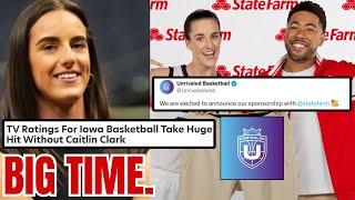 Unrivaled HUGE MOVE Toward Caitlin Clark while Iowa Basketball's TV Ratings TANK wo CC22! | WNBA