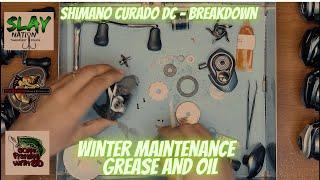 SHIMANO CURADO DC 150 BREAKDOWN - GREASE AND OIL