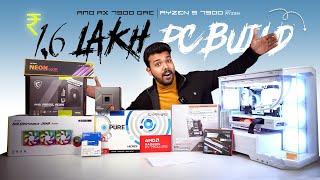 Rs 1.6 Lakh Gaming/Editing & AI PC Build | Ryzen 9 7900 & RX 7900 GRE