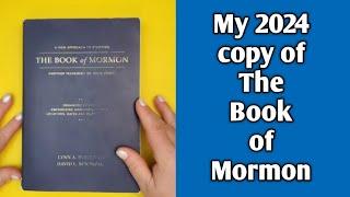 Choose my 2024 copy of the Book of Mormon with me.