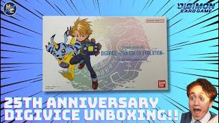 25th Anniversary Color Digivolution Digivice Unboxing!!!