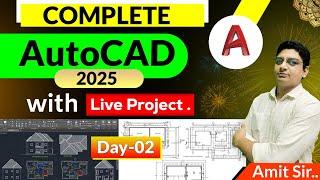 Full AutoCAD Course For Beginners | AutoCAD 2025 | Autocad Complete Course in Hindi