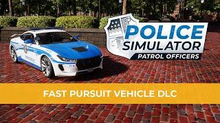 Police Simulator: Patrol Officers – Fast Pursuit Vehicle Trailer