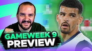 SELL SOLANKE  | FPL GAMEWEEK 9 PREVIEW | Fantasy Premier League Tips 2024/25