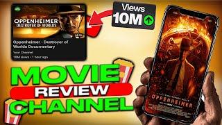 Create Your Movie Review Channel | Faceless AI Channel Creation | Step By Step Tutorial