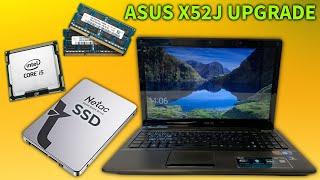 ASUS X52J Upgrade SSD CPU RAM 2023