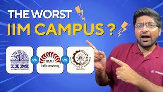 Compared! Campus of IIM Ahmedabad, IIM Bangalore and IIM Calcutta | IIM Showdown Ep. 6