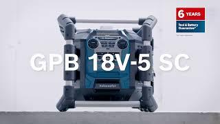 Bosch Radio: GPB 18V-5 SC Professional