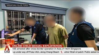 Online child exploitation: 435 suspects, including 21 in Singapore, nabbed in raids across Asia