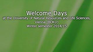 Welcome Days for International Students at BOKU