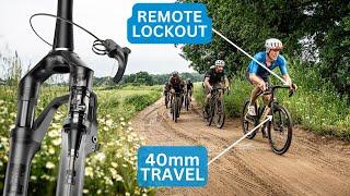 New Canyon DT Swiss gravel fork tested at The Traka in the pouring rain