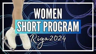 Junior Women Short Program | Riga 2024 | #JGPFigure