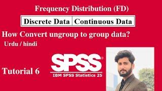 How to make Frequency Distribution in SPSS Hindi/Urdu| Tutorial 6