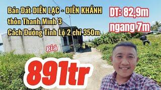 Bán Đất Diên Lạc Diên Khánh|Thôn Thanh Minh 3 Gần Đường Tỉnh Lộ 2|Nha Trang Nhà Đất Khánh Hòa