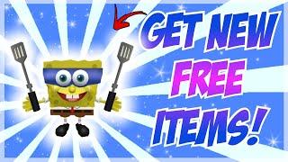 *Free Limited UGC Items* Get These Free Items Now! TMNT Leonardo SpongeBob Shoulder Plushie