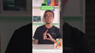 6 websites for Frontend skills