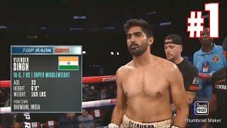 Indian Boxer Vijender Singh knocked out American Mike Snider..... Full Fight