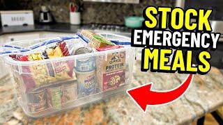 Store These Shelf-Stable EMERGENCY MEALS in Your Pantry Now!